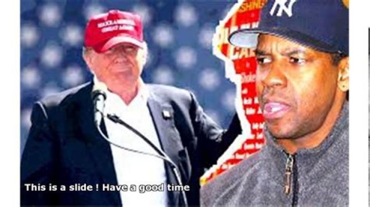 Denzel Washington and Donald Trump: A Study of Influence and Public Perception