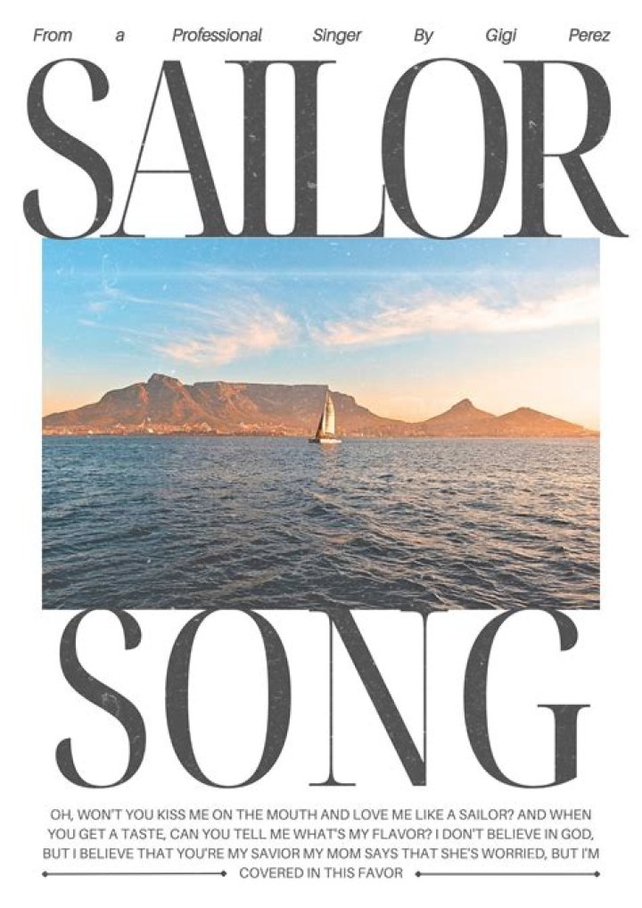 Discovering the Melodies of Gigi Perez: Sailor Song Lyrics Unveiled