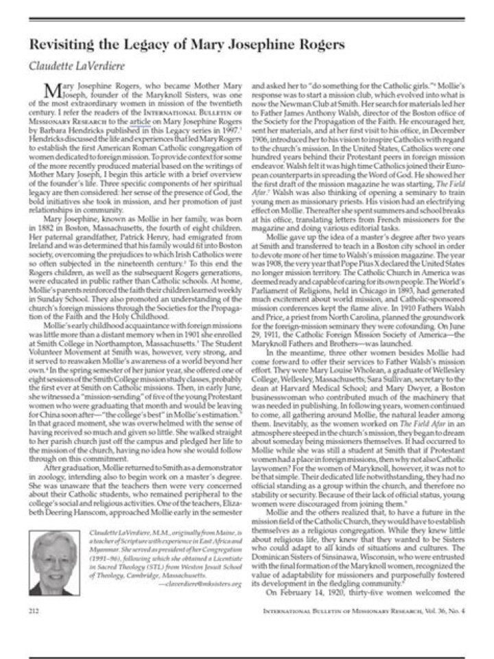 Exploring the Life and Legacy of Josephine Rogers