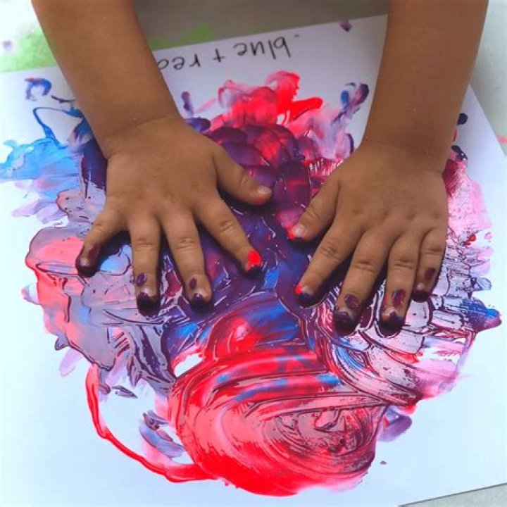Unleashing Creativity: The Joy of 4 Girls Finger Paint