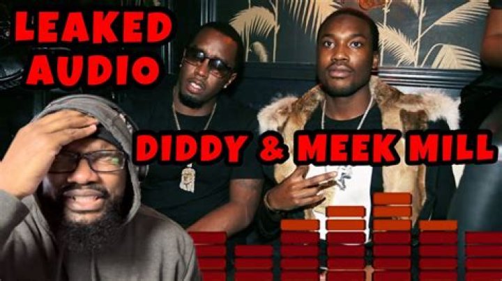 Unraveling the Meek Mill Diddy Full Audio Recording: A Deep Dive