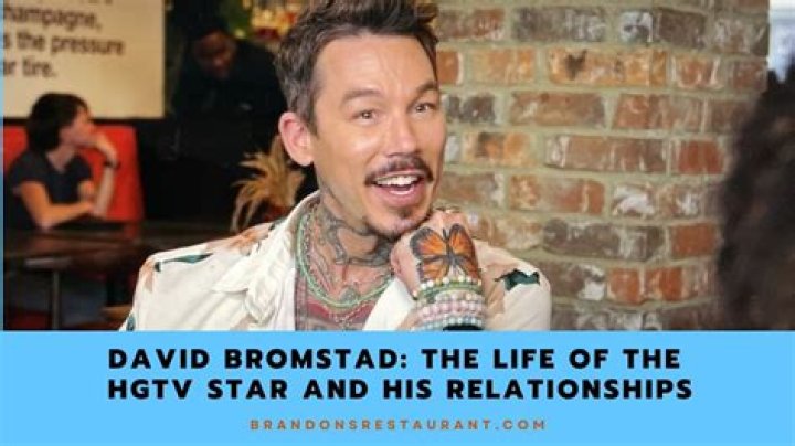 Unraveling the Mysteries of David Bromstad's Relationships
