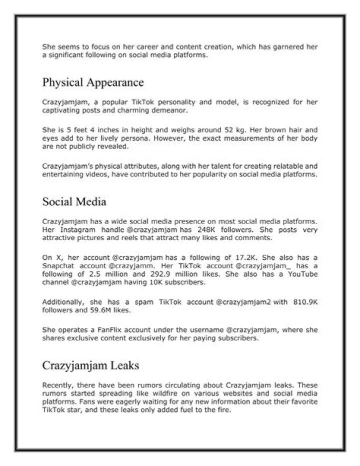 Unraveling the Mystery of Crazyjamjam Fanfix Leaked