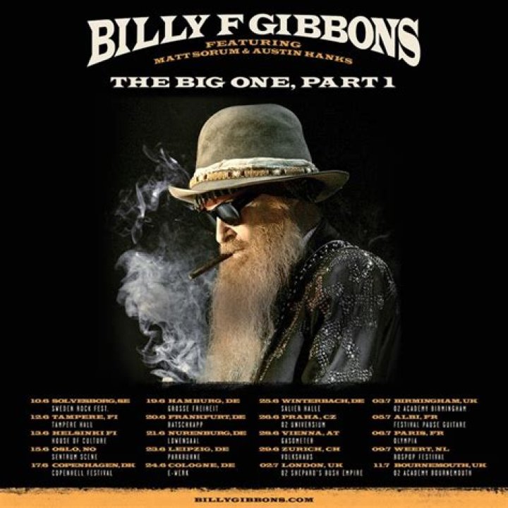 Unveiling the Legend: Billy F Gibbons and His Musical Journey