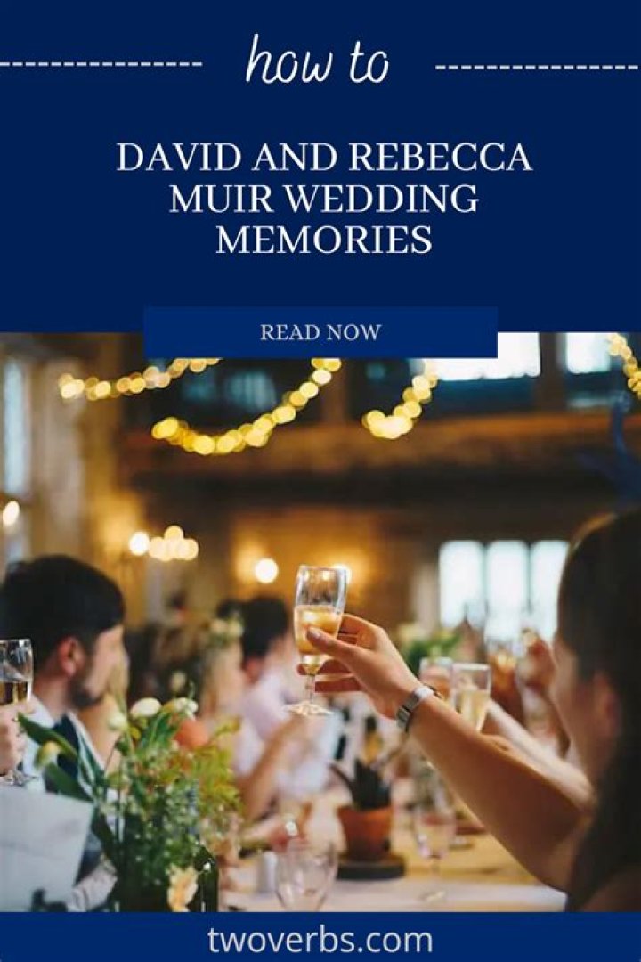 Unveiling the Magic: David Muir Wedding Photos